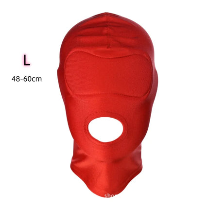 Exotic BDSM Blindfold Games Accessories with Sexy Slave Bondage Multiple Forms Elastic Hood Mask for Couple Role Play Sex Toy