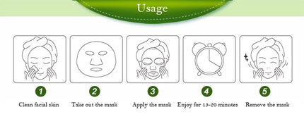 30pcs Fresh Fruits Facial Masks Face skincare Moisturizing Firming Hydrating Korean Face Mask Facial Skin Care Prodcuts