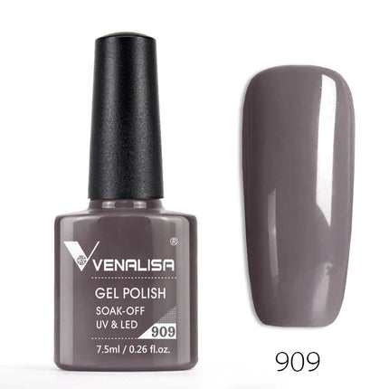 Venalisa Nail Gel Polish Semi Permanent Salon Quality TPO Free Glitter 7.5ml Soak off UV LED Nail Gel Varnish
