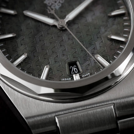IXDAO Men's 316L Stainless Steel Automatic Mechanical Watch with Sapphire Crystal Luminous MIYOTA 9015 10ATM Waterproof BGW9