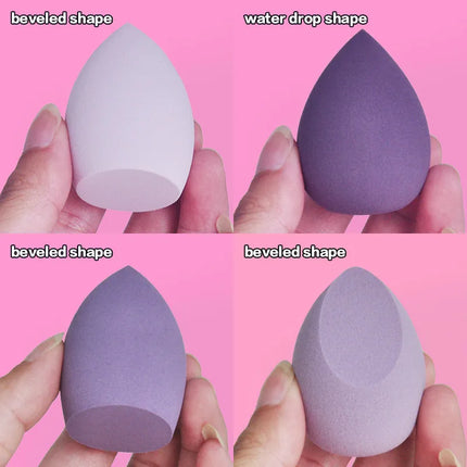4Pc Beauty Egg Makeup Blender Cosmetic Puff Makeup Sponge Cushion Foundation Powder Sponge Beauty Tool Women Make Up Accessories