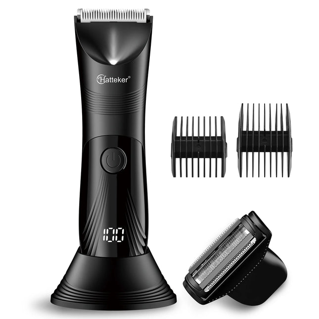 Hatteker Multi-Functional Hair Trimmer for Men Shaver Private Clip Set New Model Body Hair Removal Tool Kit