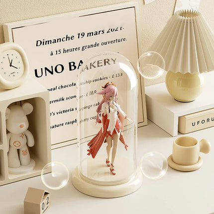 Display Rack Storage Box Collector With Transparent Single Doll Model Small Ornaments Hand Cabinet
