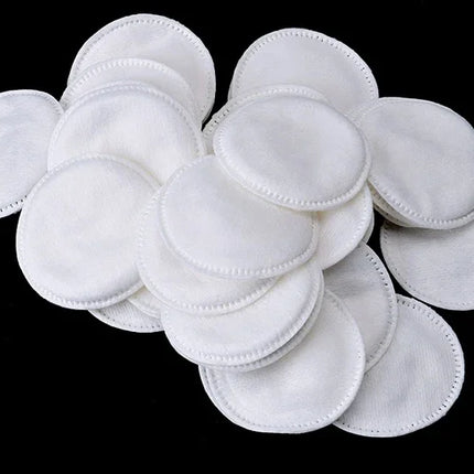 Disposable 100PCS Cosmetic Wipes Nail Art Cleaning Round Pads Soft Daily Supplies Facial Cotton Makeup Remover Tool