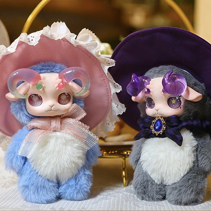 In Stock Bew Ipfecoco Sheep Series Blind Box Cute Anime Colorful Plush Sheep Figurine Collectible Decorative Toy New Year Gift