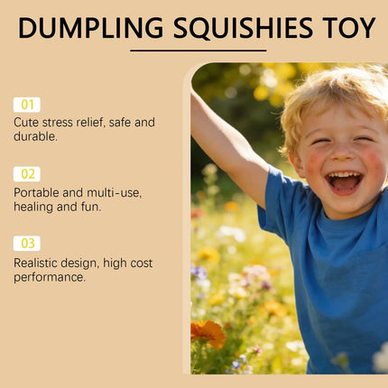 Colorful Dumpling Squishy Gifts Ornament Slow Rebound Soft Pinch Baozi Desk Accessiories Antistress Fidget Toy Dumpling Squishy