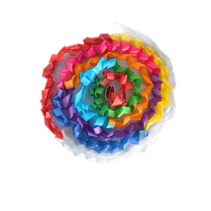 12pcs/set Magic Tricks Multi-color White Mouth Coils Paper Streamers from Mouth Magic Prop Magician Supplies Toys