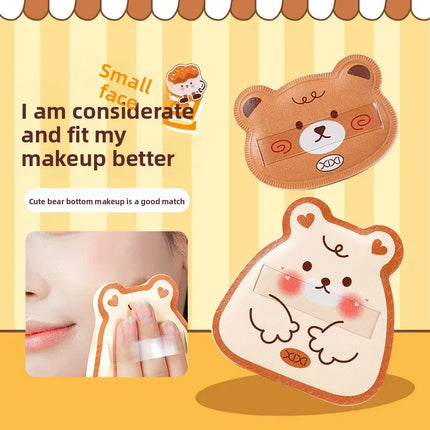 Xixi Food Toy Pineapple Bun Cotton Candy Sponge Cake Series Lightweight Natural Smooth Student Affordable Makeup Sponge