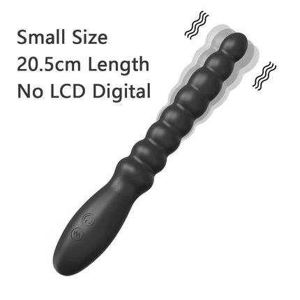 Anal Beads Butt Plug Anal Balls for Women G-Spot Vagina Vibrator Female Masturbation with LED Digital Screen Sex Toy for Women