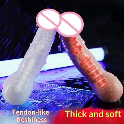 For Women Self-pleasure Vibrator Airplane Cup Male Masturbator Couples Sex Toy G-spot Stimulating Massage Silicone Rod