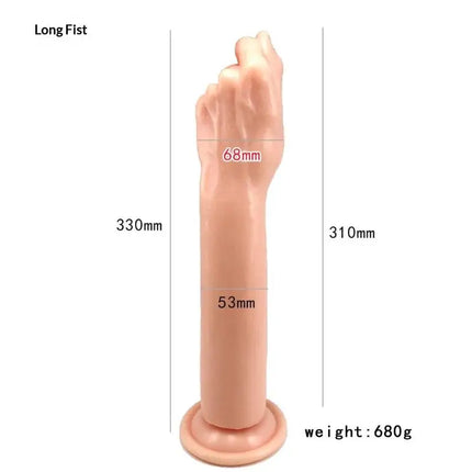 Big Fisting Dildo - Huge Hand Anal Plug Dilator for Adult Vaginal & Anus Masturbation Buttocks Expansion Large Penis Sex Toy