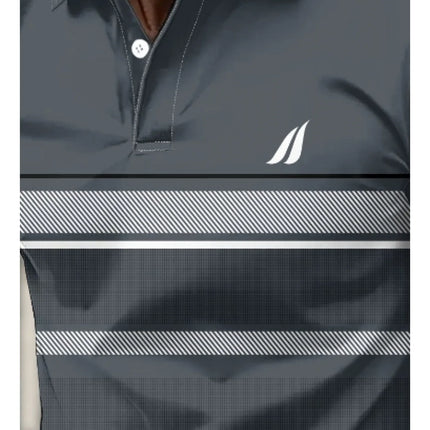 2026 Summer Men's Polo Shirt - 3D Printed Design Breathable Lightweight Stylish and Fashionable Outdoor Men's Clothing