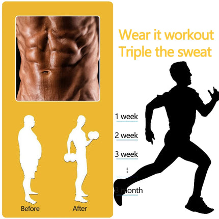 Hot Slimming Sauna Sweat Vest for Men Heat Trapping Pullover Sweat Enhancing Vest Workout Body Shaper Reduce Weight Tank Tops