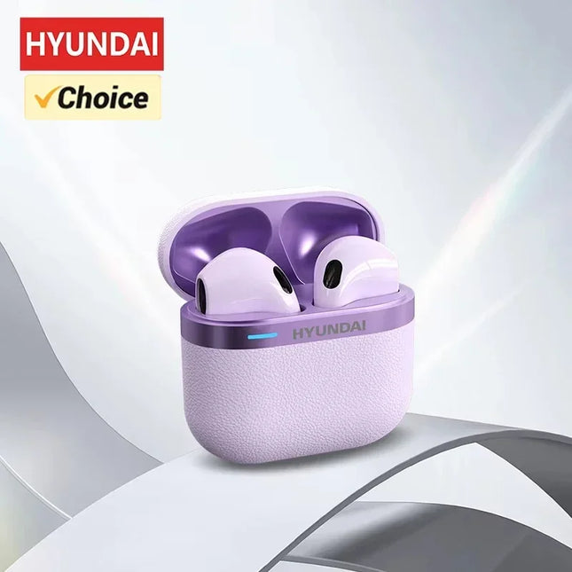 HYUNDAI HY-T02 Pro Earphones In-Ear Wireless Bluetooth 5.4 Sports Headset HD Call HiFi Earbuds with Mic for xiaomi Android