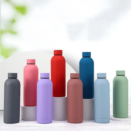 Custom Logo Thermos Large Vacuum Flask Stainless Steel Portable Thermos Bottle Outdoor Sports Water Bottle Travel Mug 500/750ml
