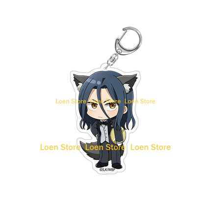 WIND BREAKER Haruka Sakura Akihiko Nirei Kyoutarou Sugishita Tasuku Tsubakino Shuhei Suzuri Wolf Butler Chibi Acrylic keychain