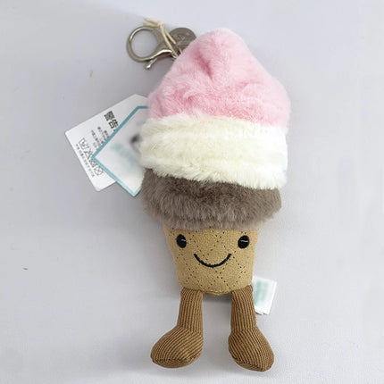 @JC Golf Ball Plush Keychain, Grape Keychain, Jellyfish Plush toy, Hippopotamus, And Plush Elephant JC Bag Keychain
