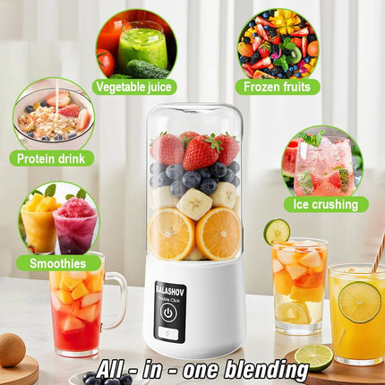 Portable Electric Juicer Small Household Rechargeable  Vegetables Fruit Blender Juice Cup For Juicing