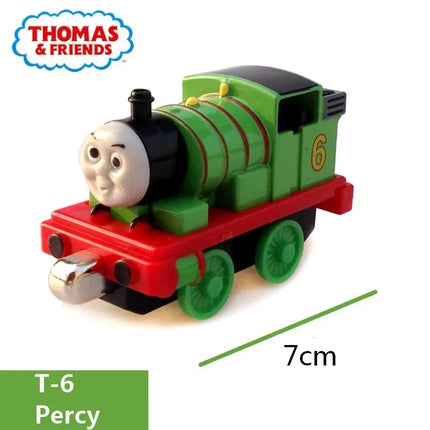 Genuine Thomas and Friends Caitlin Connor Double Track Master Train Model Metal Magnetic Railway Children Toy Car Gift