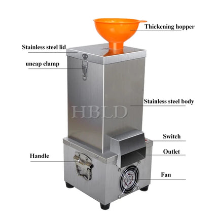 Commercial Electric Garlic Peeler Multifunctional Easy to Operate Separator for Kitchen Use