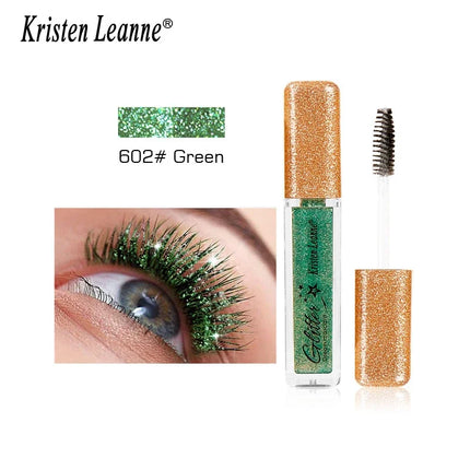 Diamond Glitter Mascara Fast Dry Eyelashes Curls Extension Make Up Waterproof Long-lasting Lengthens Beauty Eye Lashes Makeup