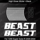 5 Spoke-White Black