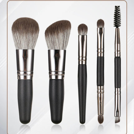 Mini Makeup Brushes Set Travel Friendly Professional Makeup Brush Set For Eyes Lips And Blush Application