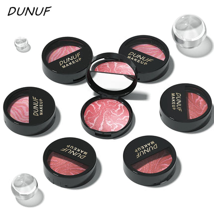 3 Color Blush Palette Waterproof Lightweight Breathable Long Lasting Smooth Baked Powder Blusher Correcting Foundation 60g