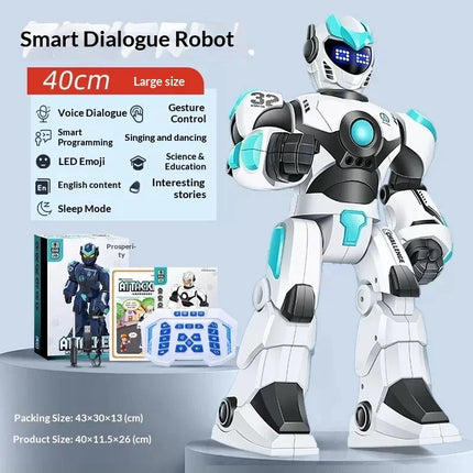 AI Programming Robot Toy Remote Control LED / Robot Jouet IA Programmable Télécommande LED