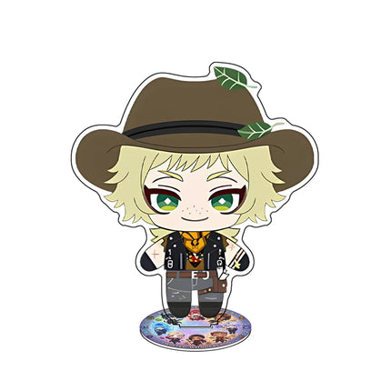Anime Twisted Wonderland New style Cute Cartoon Malleus Draconia 10CM Acrylic Stand Keychain Cosplay Desk Decor Collect Gifts
