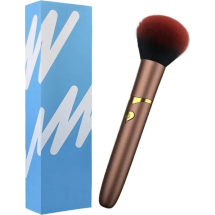 Electric Makeup Brush, USB Rechargeable Cosmetic Brush 10 Gear Vibration Makeup Brush For Liquid Powder Blusher Concealer