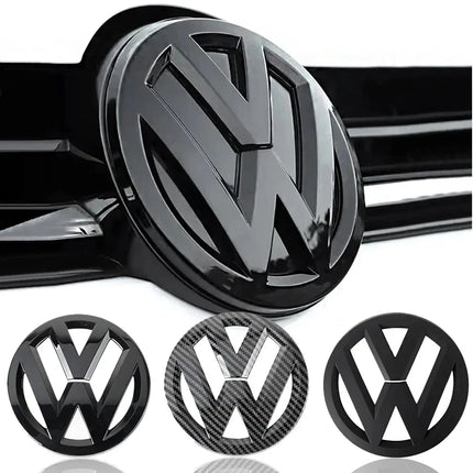 Car Front Grill Emblem For VW POLO GOLF 5 6 7 7.5 8 MK5 MK6 MK7 MK8 Scirocco Rear Trunk Lid Covers Logo car accessories