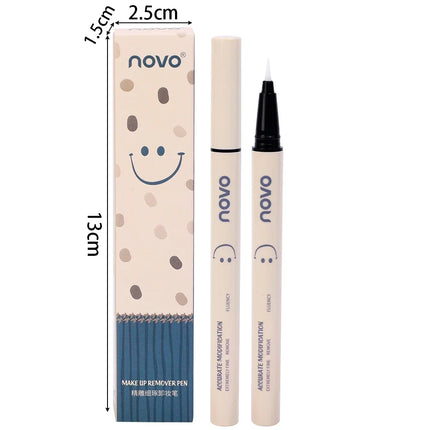 Makeup Cleanser Eraser Pen for Eyes Lips Face Correct Makeup Mistakes Disposable Erase Cleaner for Skin Marker Magic Eraser Pen