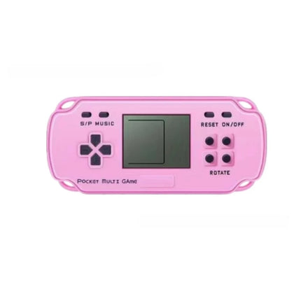 Hot Selling Mini Handheld Game Keychain Classic Tetris Retro Pocket Electronic Game Machine 26 Games Surprise Gift