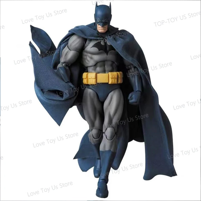 New CT Toys Batman Hush Blue Version Mafex 105 Bat Man Black Version Dc Anime Action Figure Figurine Model Statue Gifts Toys