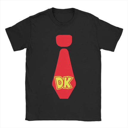 Funny Donkey Kong Video Games Tshirts Men's O-neck Short Sleeve Tops  Cotton Summer TopsTops