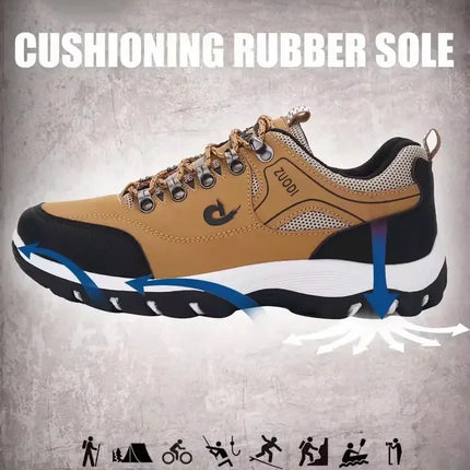 New Men's 38-48 Large Outdoor Hiking, Mountaineering, Camping, Running, Jogging Shoes, Waterproof and Anti-slip Fashion Shoes