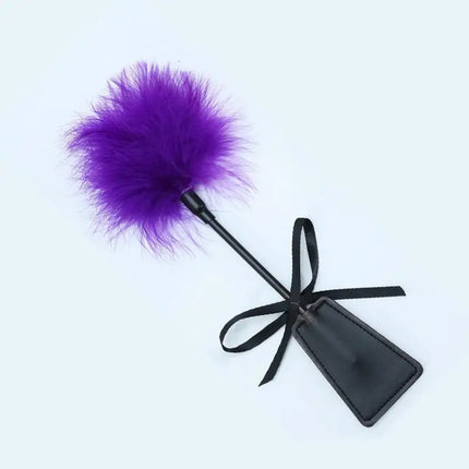 New 1PC Leather Spanking Paddle Tickling Bondage Play Whip Erotic Punishment Sex Toy for Couples Women Lover Bondage Erotic