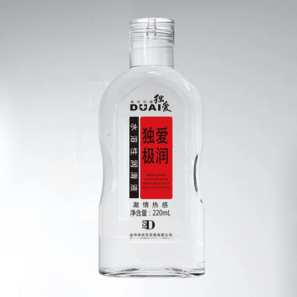 220ML Sex Lubricant Fire Warming Ice Cooling Feeling Water-based Lubricant Adult Vaginal Anal Lube Easy To Clean Sex Oil