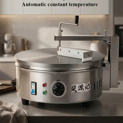 Electric 220V Integrated Pancake Making Machine Commercial Semi-automatic Crepe Baker Maker Snack Equipment
