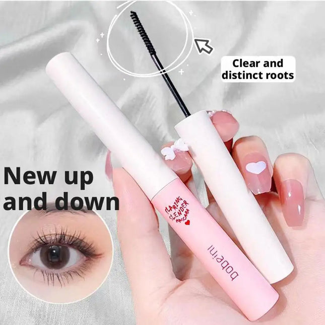 1.5g Waterproof Mascara with Ultra-Fine Brush - Lash Lengthening, Curling & All-Day Smudge-Proof for Natural Everyday Makeup