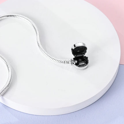 925 Sterling Silver Bracelets 17-20CM Original Leaf Clover Butterfly Heart Bracelet Fit DIY Charms Beads Fashion Women Jewelry