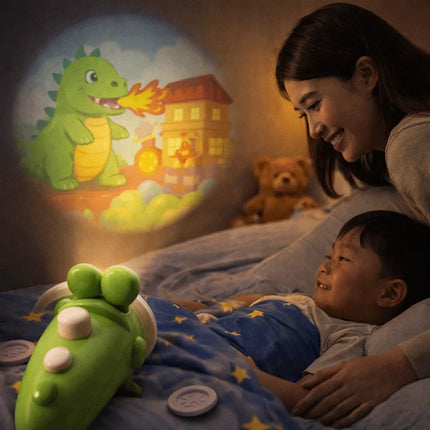 Story Machine Projection Story Toy Baby Sleep Aid Portable Projection Storyteller Early Education Flashligh toy