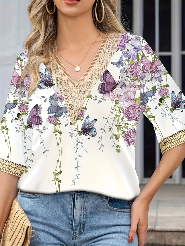 Plus Size Temperament Loose Woman Shirt Fashion Casual Blouse Elegant Long Sleeve Woman Shirt Holiday Weekend Top