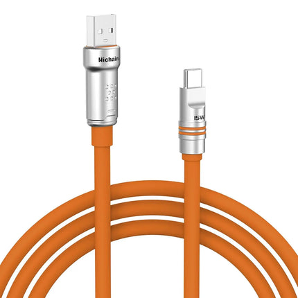 1.2M/2M USB A To USB C Fast Charging Cable PD15W 480Mbps Data Transfer Cord USB To C Cable For Phones Laptop Tablets