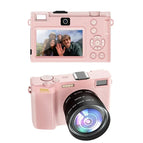 Pink and lens / ADD 16GB TF card