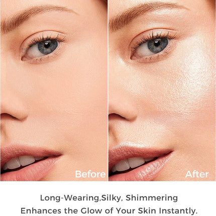 3 Colors Shimmer Liquid Highlighter Long-lasting Face Body Brightening Liquid Glitter Music Festival Party Makeup Accessories