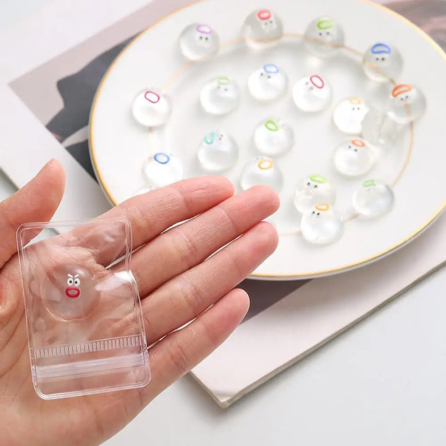 Mini Squishies Expression Squeeze Fidget Toys Emotion Fidget Poppers Sensory Fidget Toys Cute Desk Accessory For Kids Boys