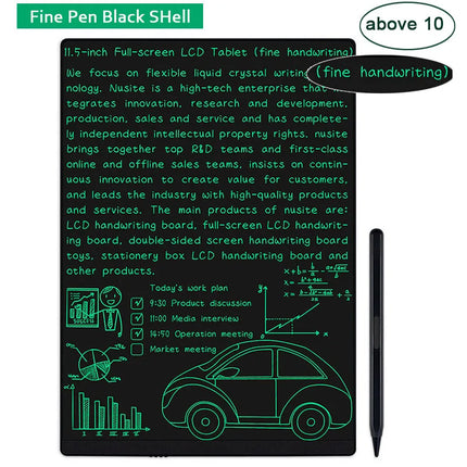 11.5-inch Full Screen Superfine Handwriting LCD Writing Tablet Electronic Drawing Board Kids Graffiti Painting Memo Learn Pads