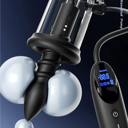 2026 New Electric Smart Vibrating Anal Plug Rosebud Pump Vacuum Sucking Massage Prostate ButtPlug Adult Sex Toys For Man Women